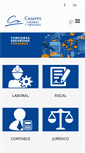 Mobile Screenshot of gestoriacasares.com